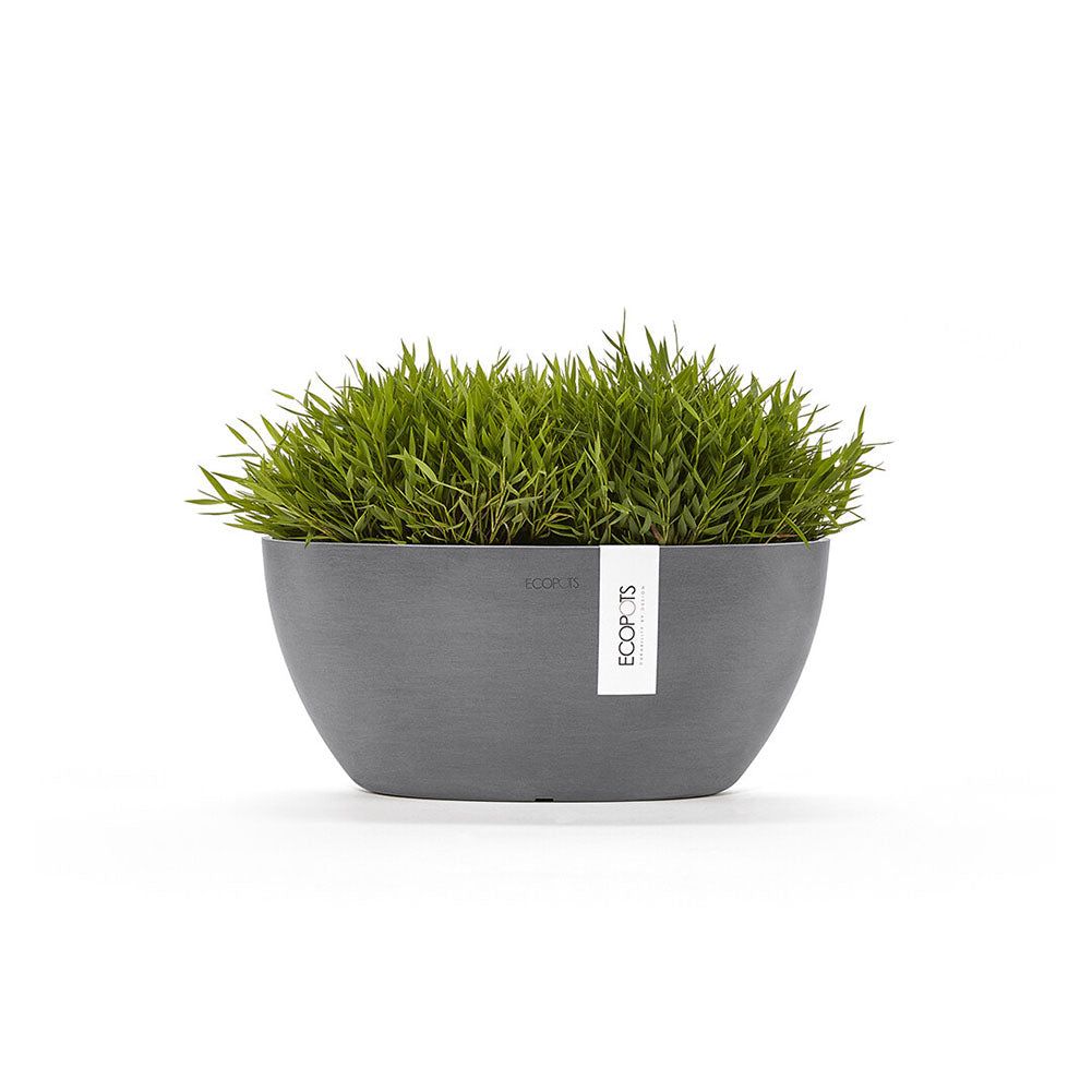 Vaso Sofia 30 cm Grigio Ecopots 4