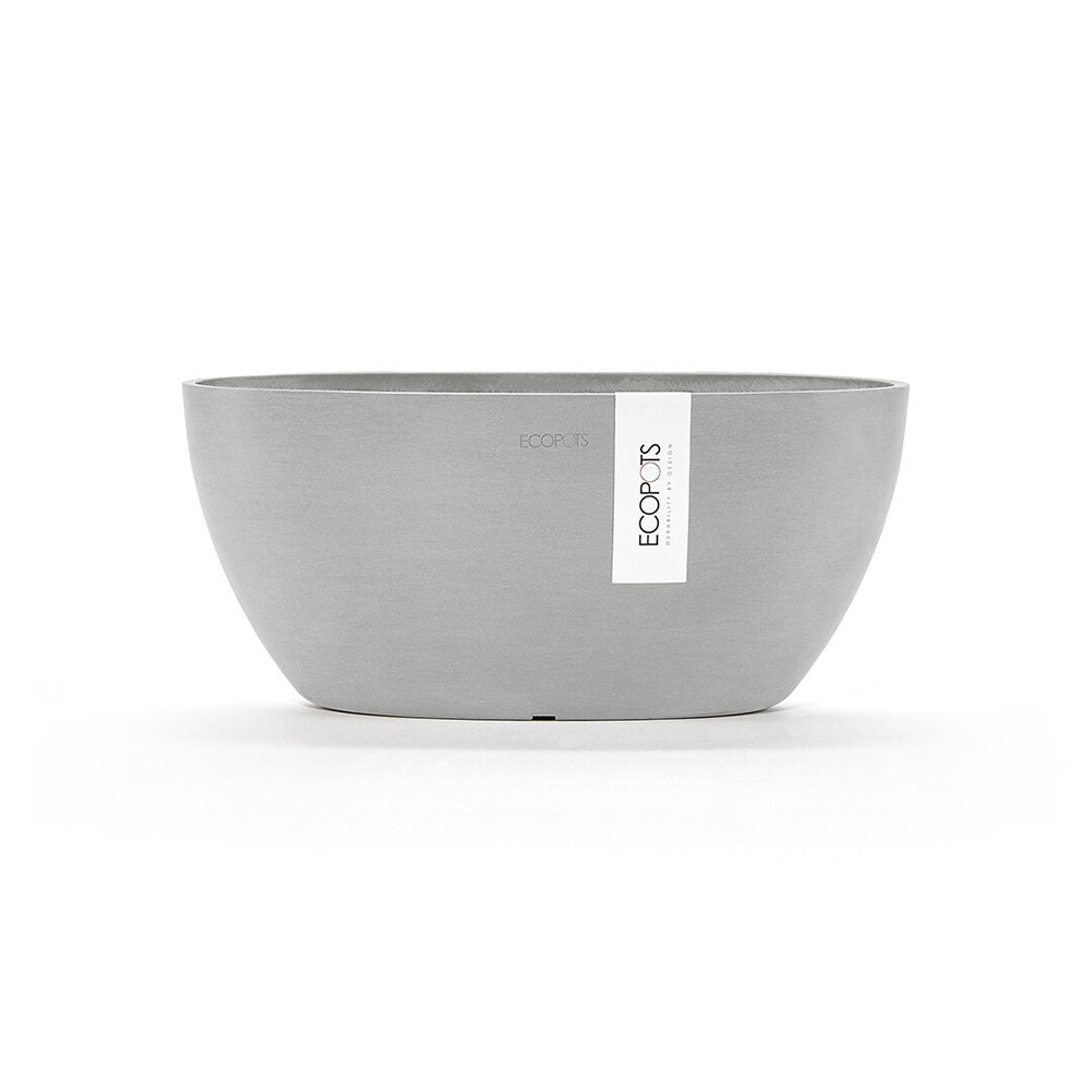 Vaso Sofia 30 cm Grigio Chiaro Ecopots 1