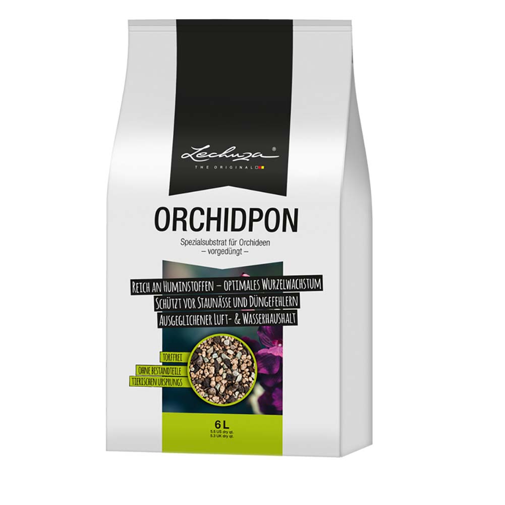 Substrato Lechuza OrchidPon 6 Litri per Orchidee 4