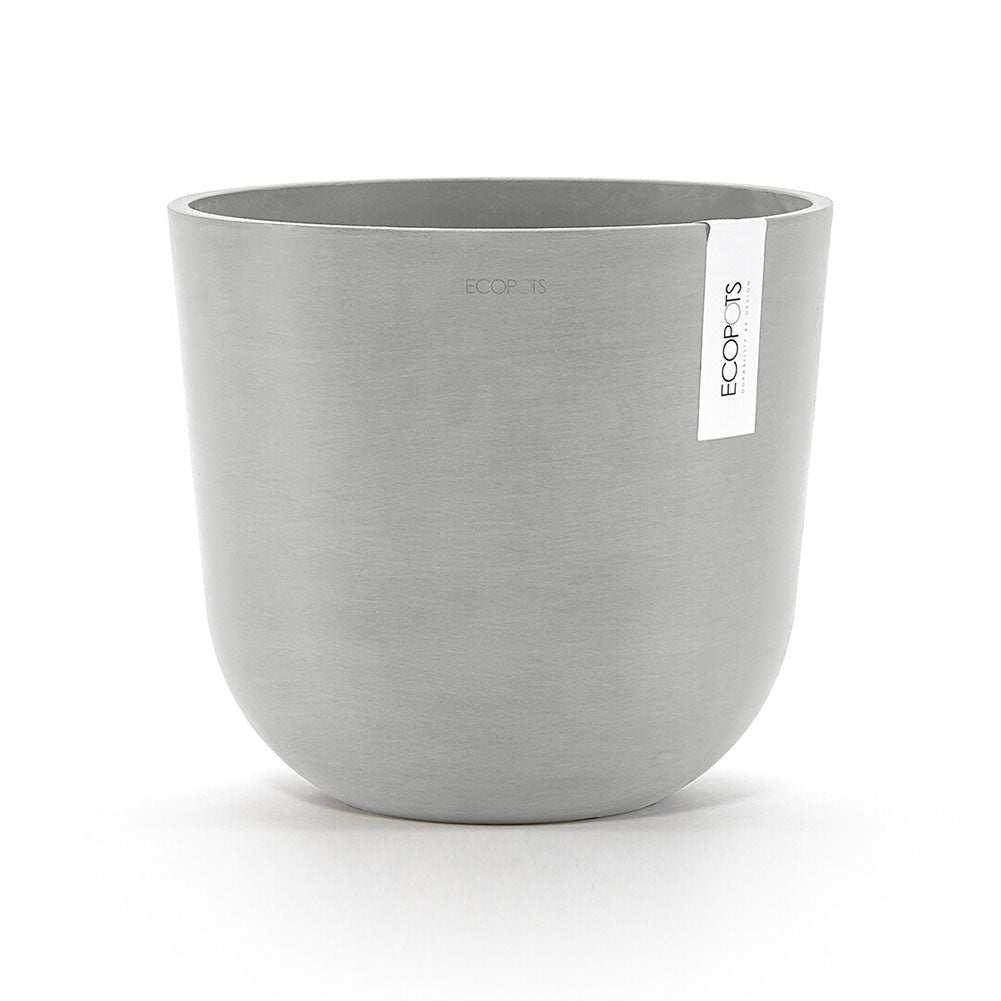 Vaso Oslo Ø35 cm Grigio Chiaro Ecopots 1