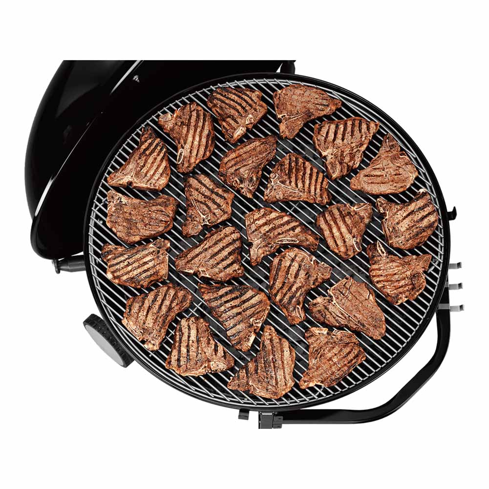 Weber Ranch Kettle 6004 Nero Barbecue a Carbone Grande Capacità 3