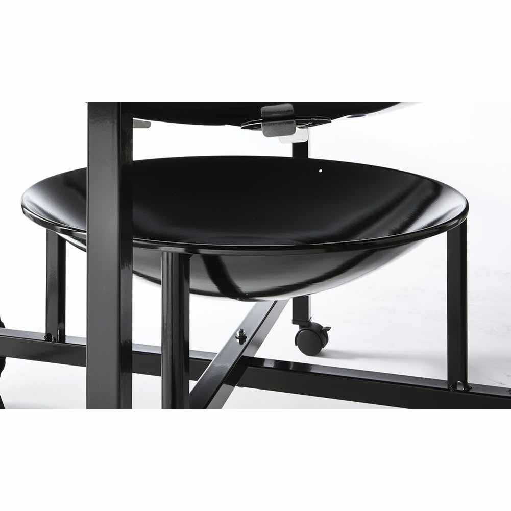 Weber Ranch Kettle 6004 Nero Barbecue a Carbone Grande Capacità 5