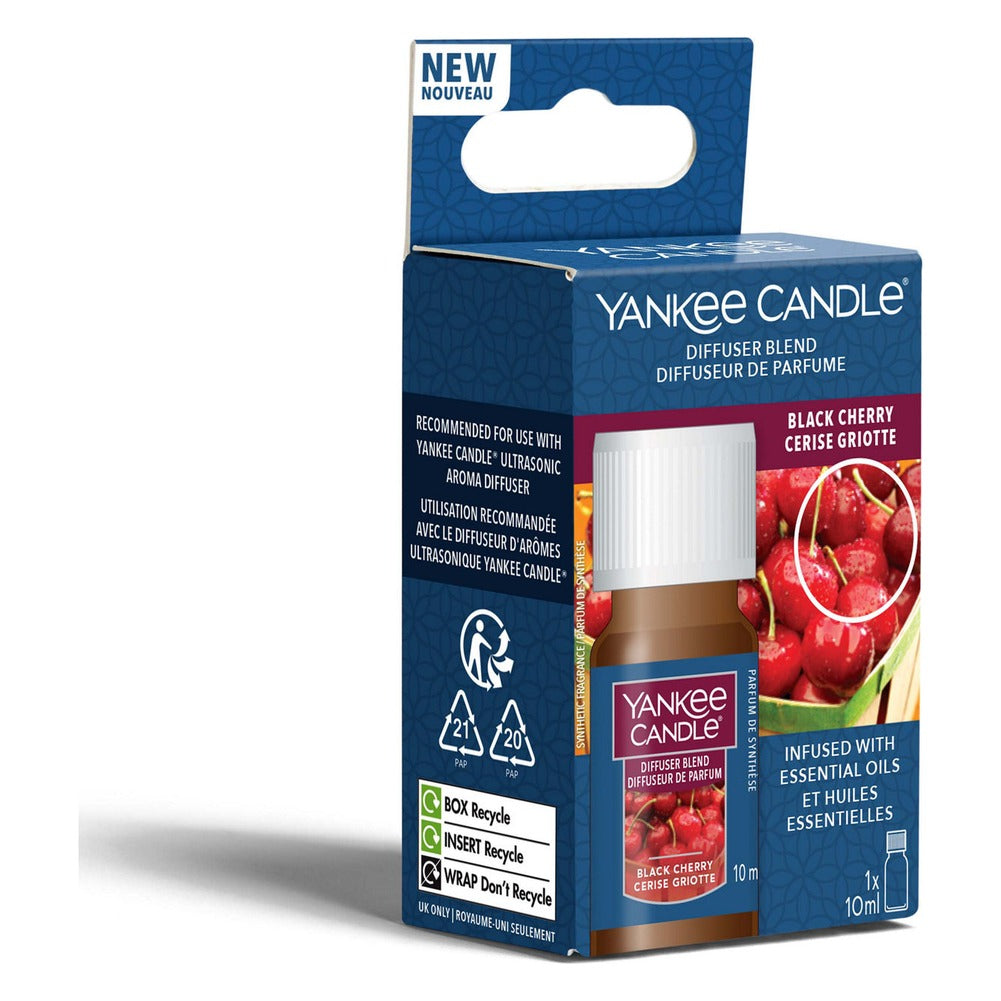 Ricarica per Diffusore ad Ultrasuoni Yankee Candle Black Cherry 9