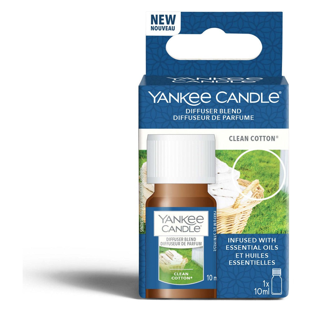 Ricarica per Diffusore ad Ultrasuoni Yankee Candle Clean Cotton 4