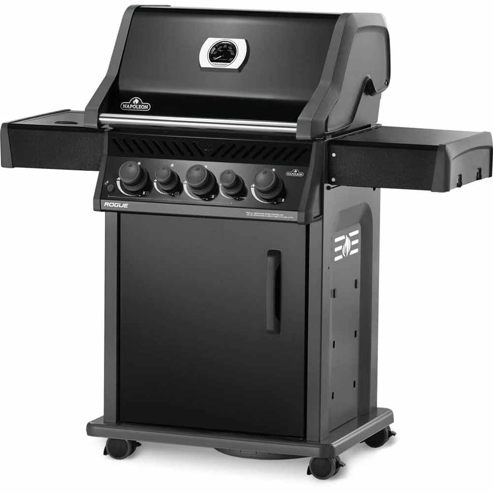 Napoleon Rogue RB425 con bruciatore posteriore e fornello laterale 7