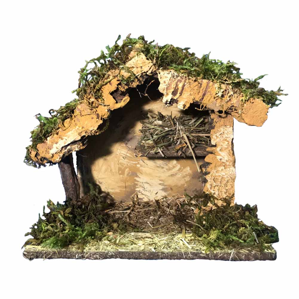 Capanna con covone 24x12x20cm