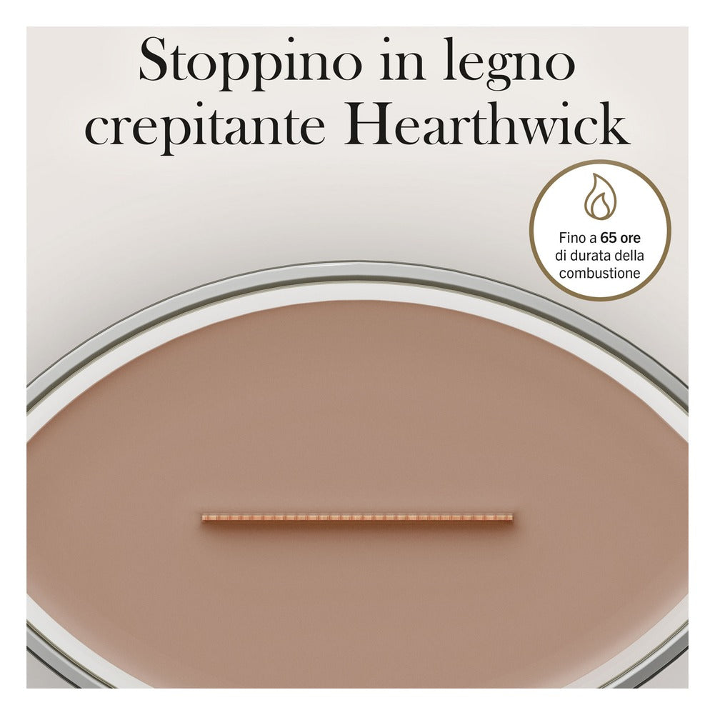 Candela Ellipse WoodWick Cashmere 4