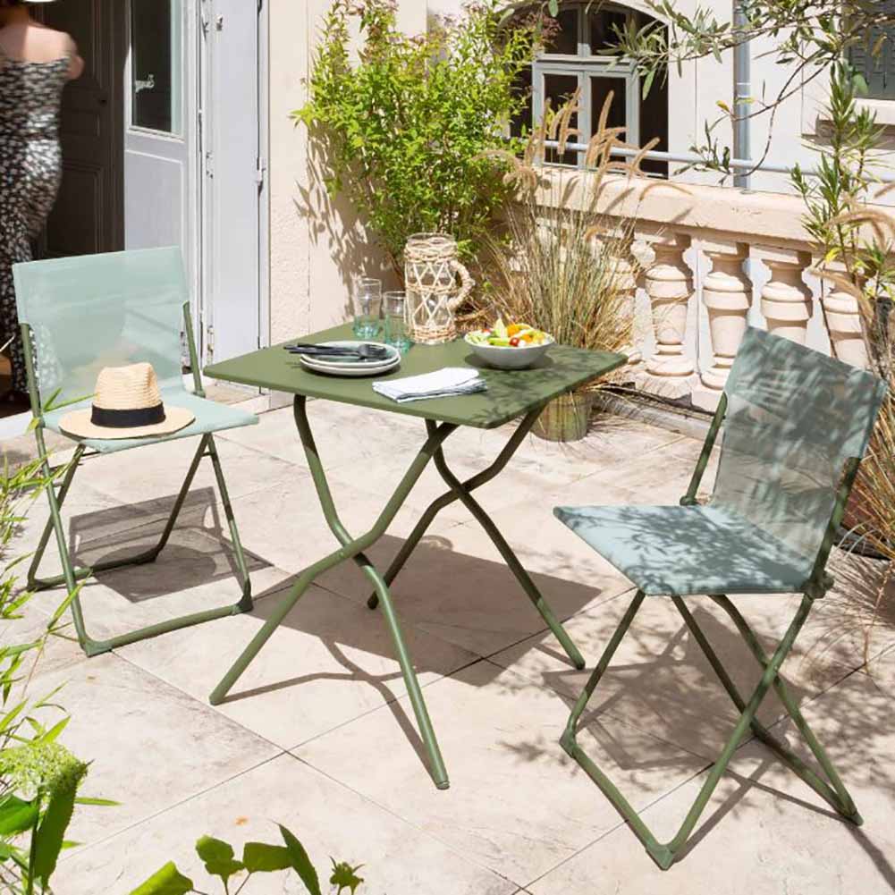 Sedia pieghevole Lafuma Balcony II colorblock Moss Lafuma LFM5167.9874 7
