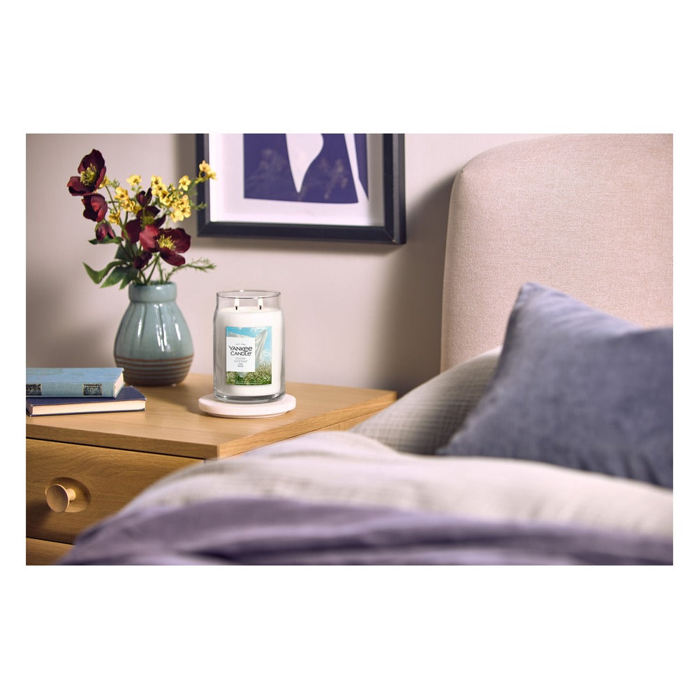 Candela Giara Grande Yankee Candle Signature Clean Cotton 3
