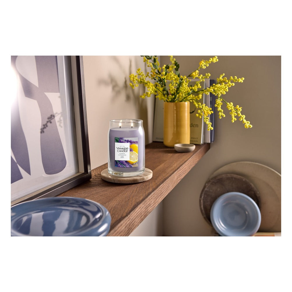 Candela Giara Grande Yankee Candle Signature Lemon Lavender 4