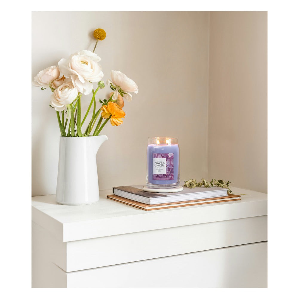 Candela Giara Grande Yankee Candle Signature Lilac Blossoms 4
