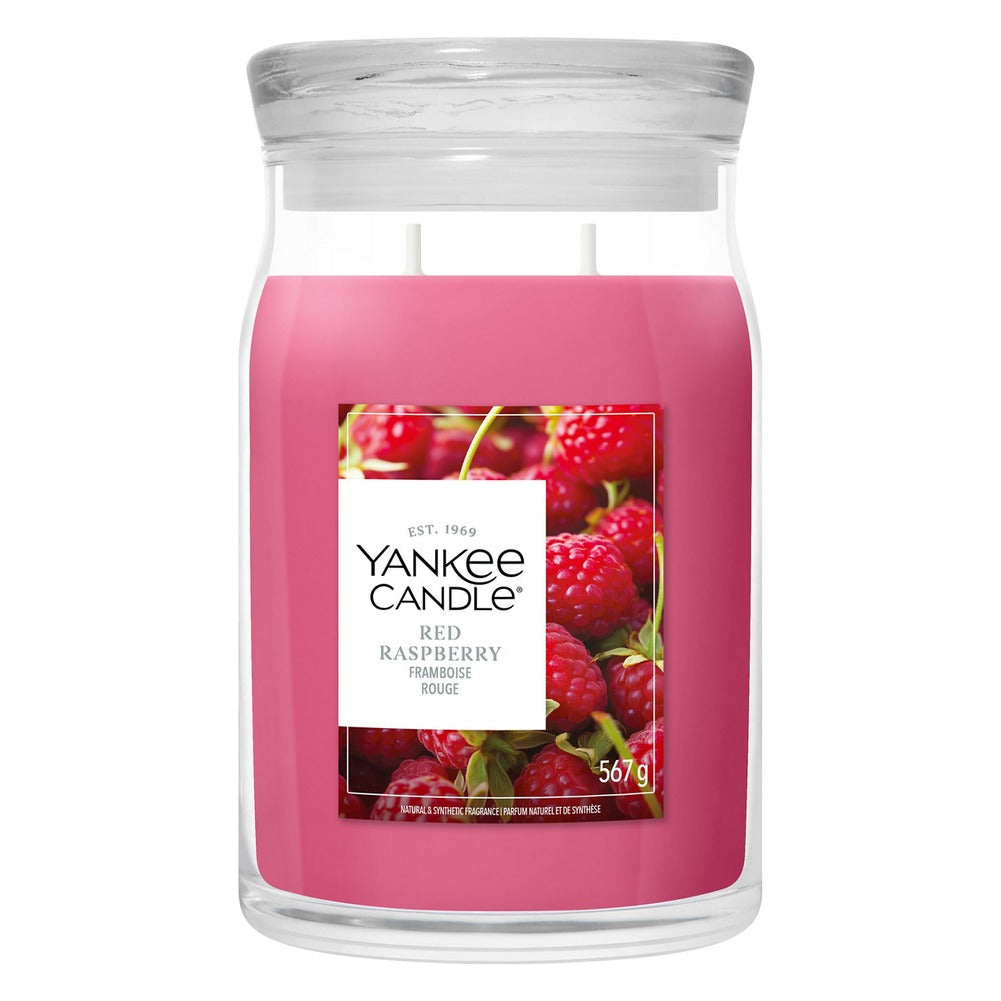 Candela Giara Grande Yankee Candle Signature Red Raspberry 2