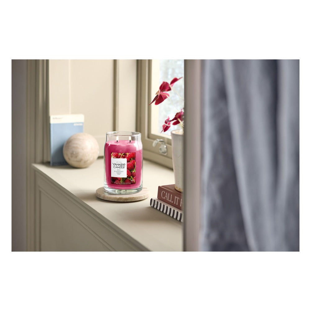 Candela Giara Grande Yankee Candle Signature Red Raspberry 4