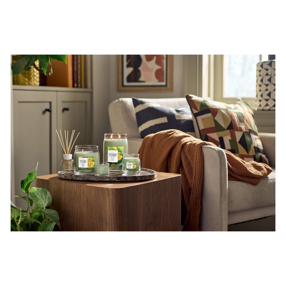 Candela Votiva in Vetro Yankee Candle Signature Sage & Citrus 3