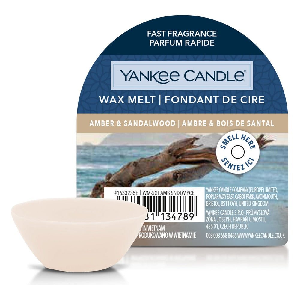 Tart Profumata Yankee Candle Amber & Sandalwood 1