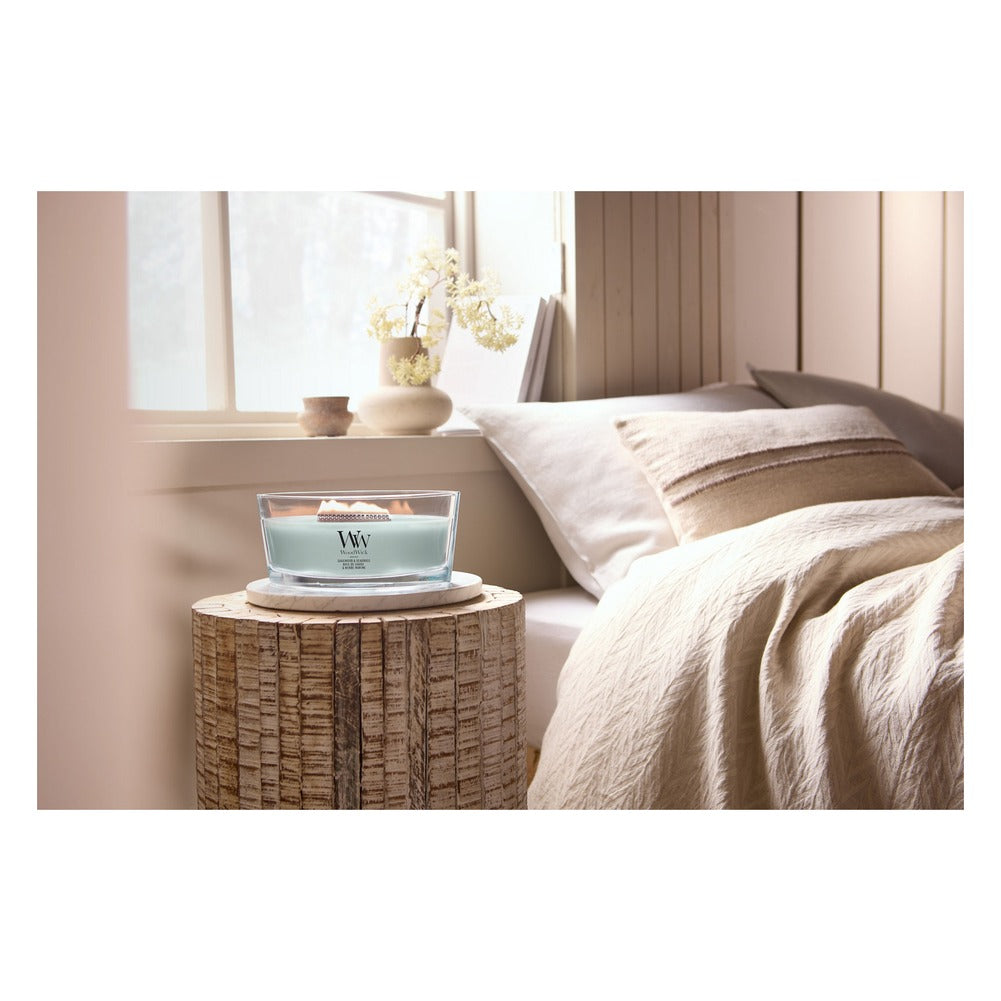 Candela Ellipse WoodWick Sagewood & Seagrass 2