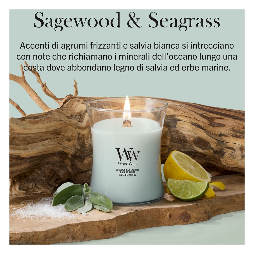 Candela Media WoodWick Sagewood & Seagrass 3