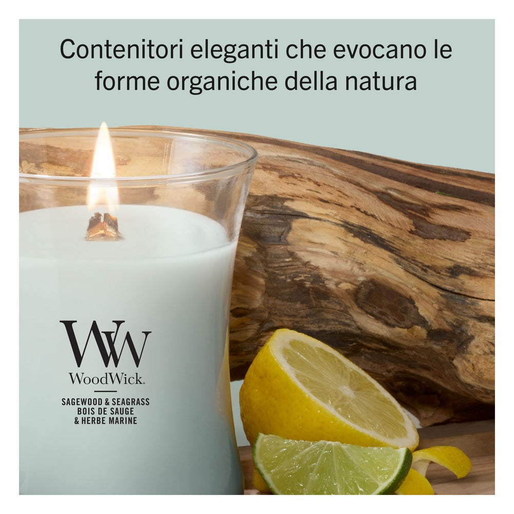 Candela Media WoodWick Sagewood & Seagrass 4