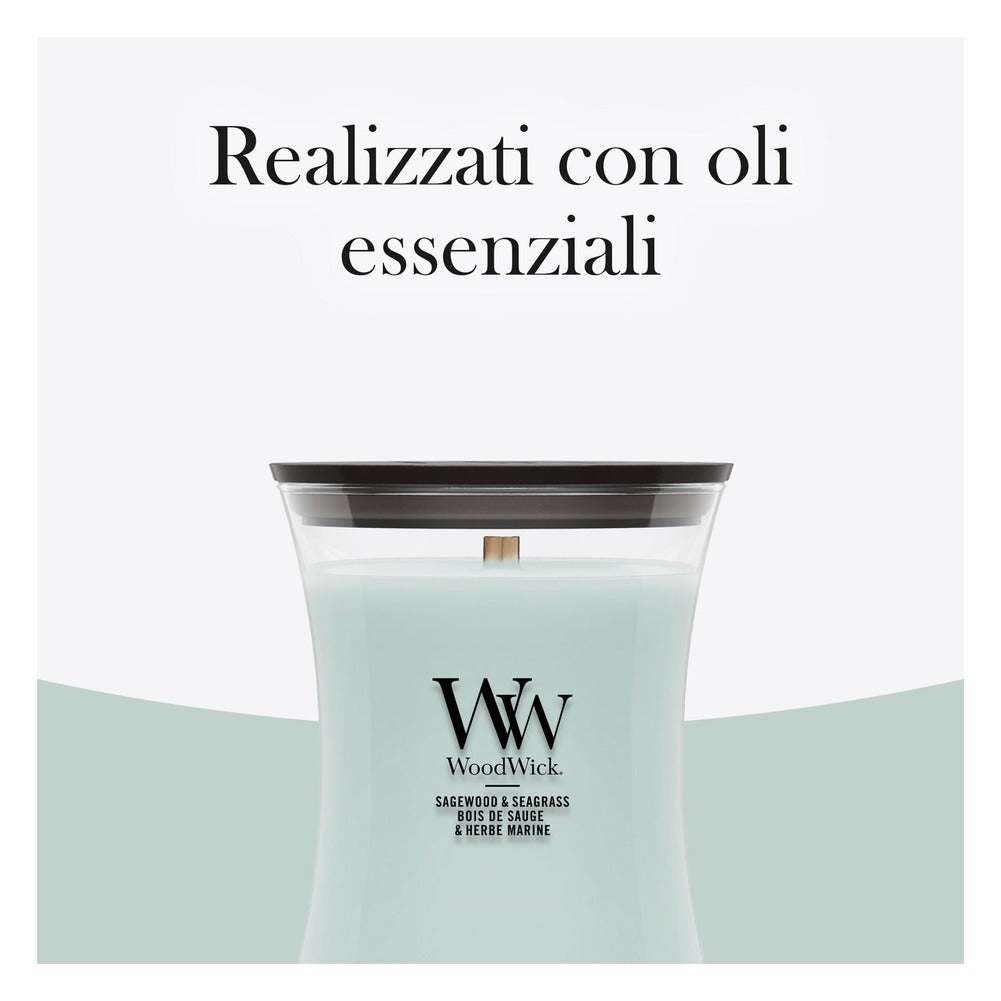 Candela Media WoodWick Sagewood & Seagrass 6