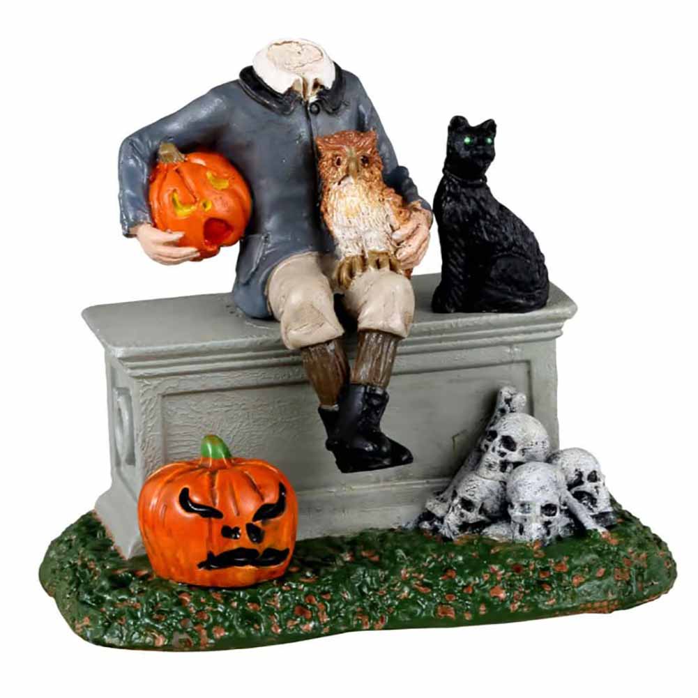 Lost His Head Spooky Town Lemax Cod 32195 1