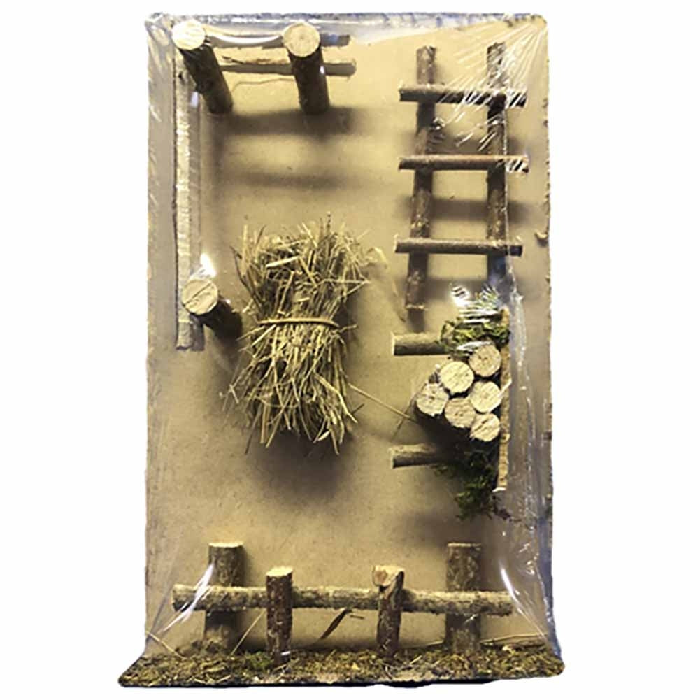 Elementi recinto e paglia