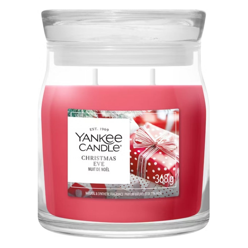 Candela Giara Media Yankee Candle Signature Christmas Eve 1