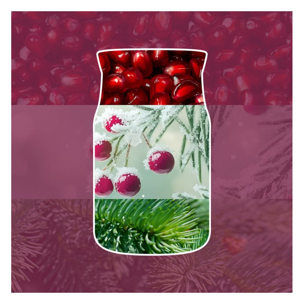 Candela Giara Media Yankee Candle Signature Sparkling Winterberry 2
