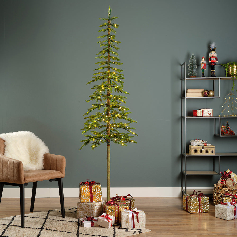 Albero di Natale artificiale illuminato Abete Alpino Everlands 210 cm, 200 LED 5