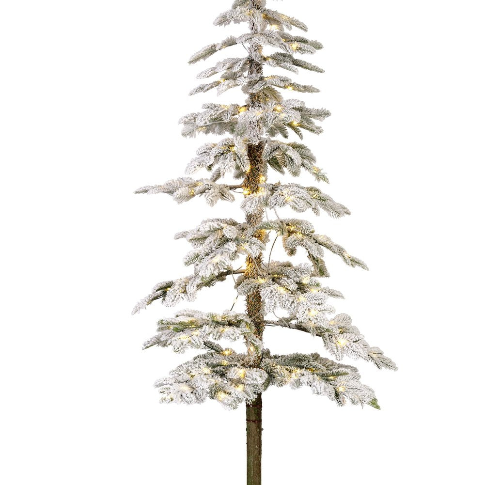 Albero di Natale artificiale illuminato Abete Alpino innevato Everlands 240 cm, 250 LED 3
