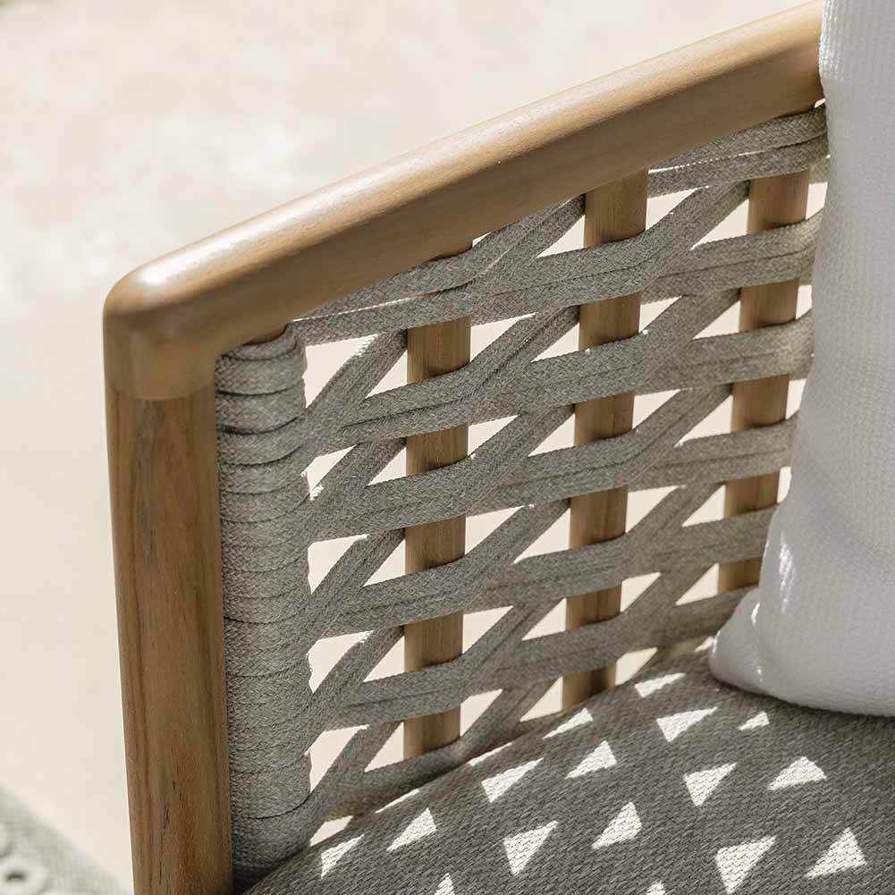 Salotto Prichi Teak Concha grey Talenti 4