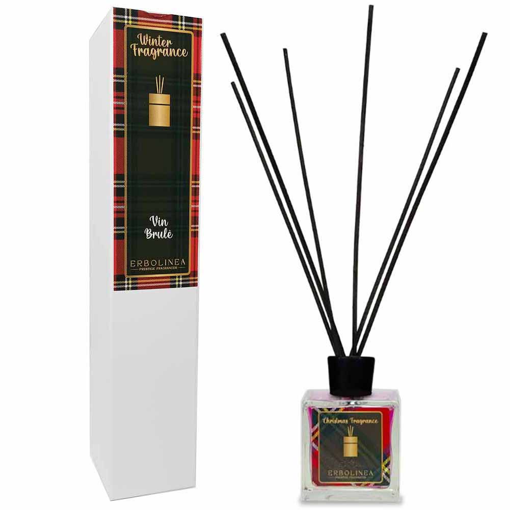 Diffusore a bastoncino Vin Brulè 100ml Erbolinea