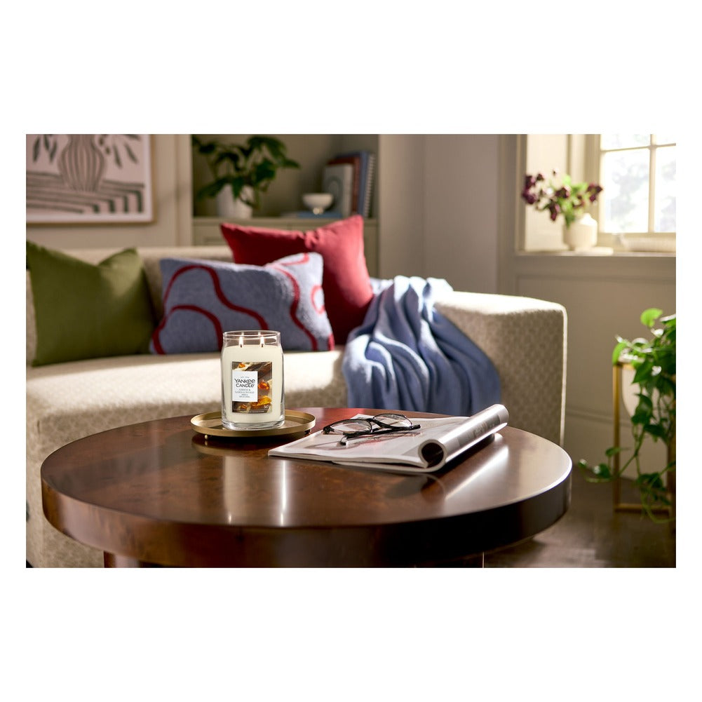 Candela Giara Grande Yankee Candle Signature Amber & Sandalwood 4