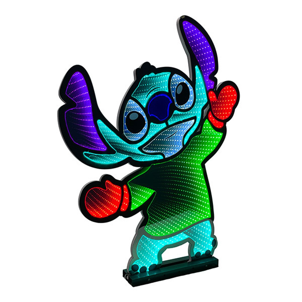 Figura luminosa LED Disney Stitch con guanti effetto Infinity 60 cm 1