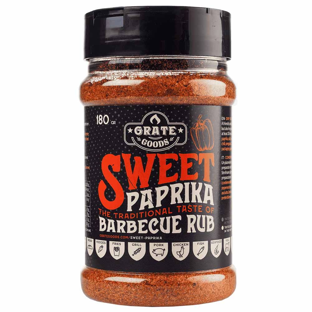 Rub Grate Goods Sweet Paprika 180g 1