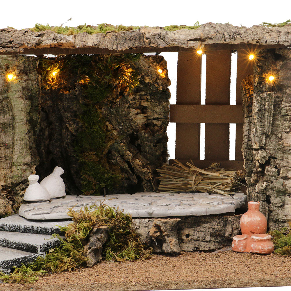 Grotta illuminata 39x27x25cm 3