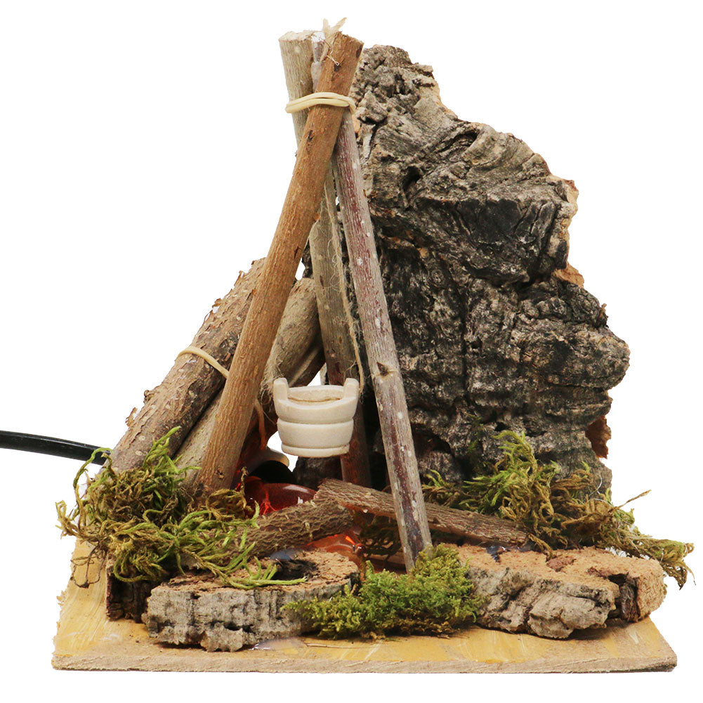 Fuoco con secchio 15x15x15cm 3
