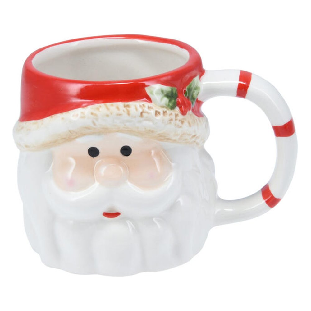 Tazza mug natalizia in ceramica a forma di personaggio 280 ml – 1 pezzo, soggetto assortito 2