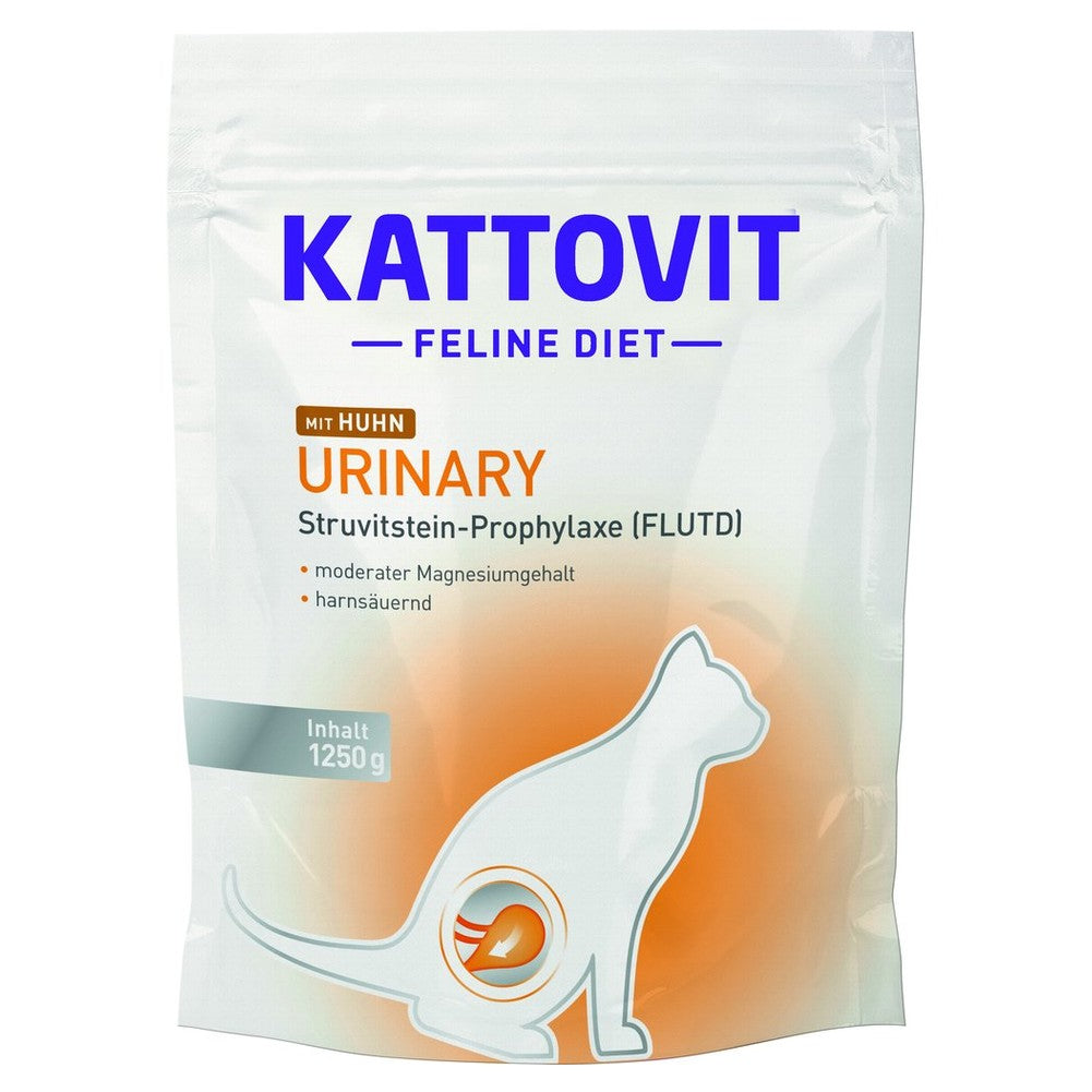 Cibo Secco Dietetico Kattovit Feline Diet Urinary Pollo per Gatti 1,25kg 1