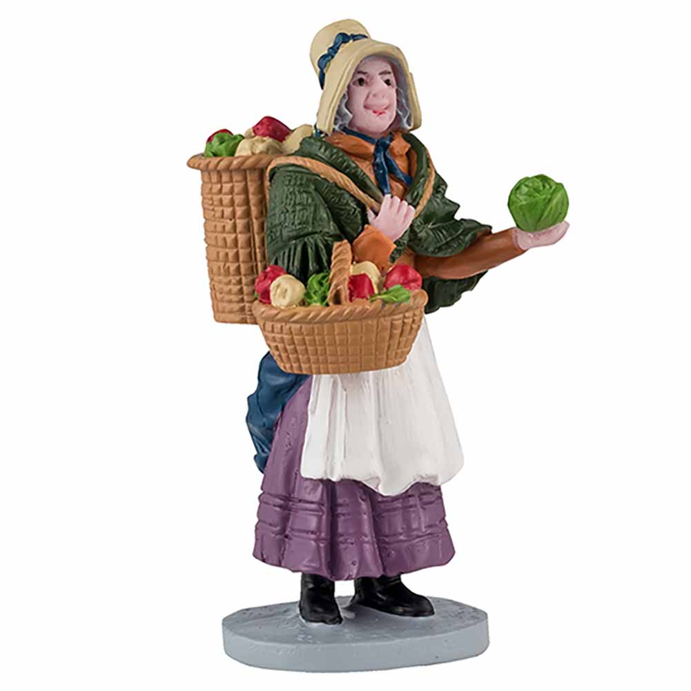 Vegetable vendor Caddington Village Lemax Cod 42317 1