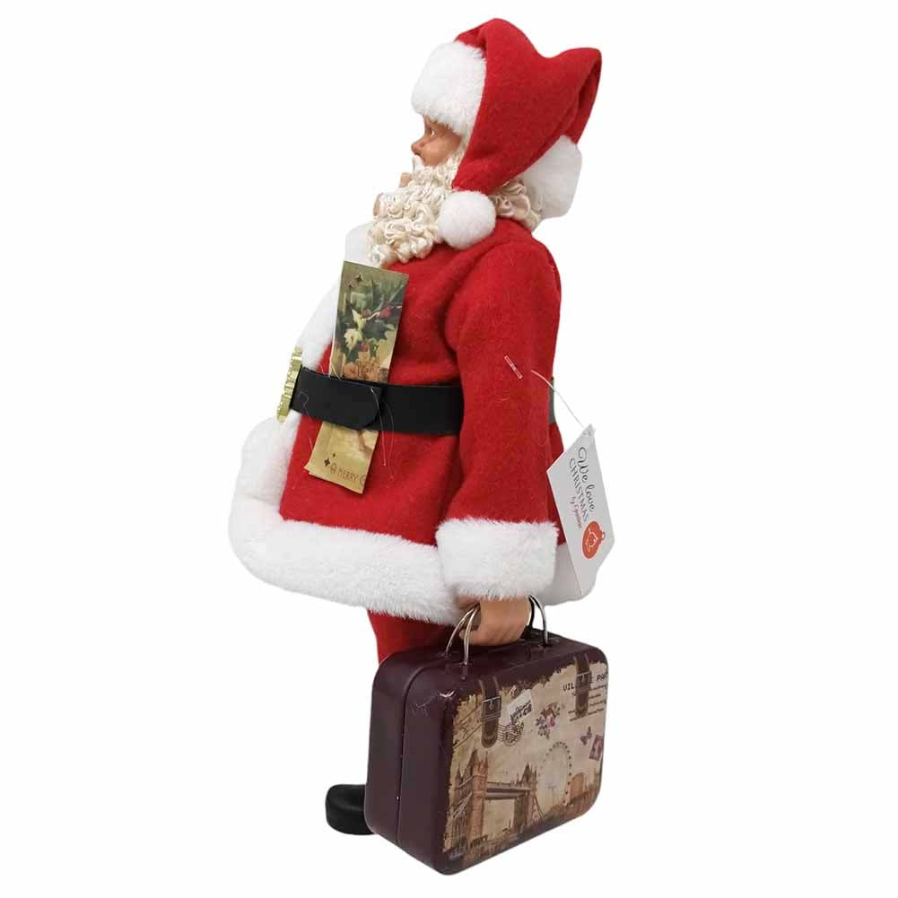Babbo Natale da collezione Fotografo 28 cm 3