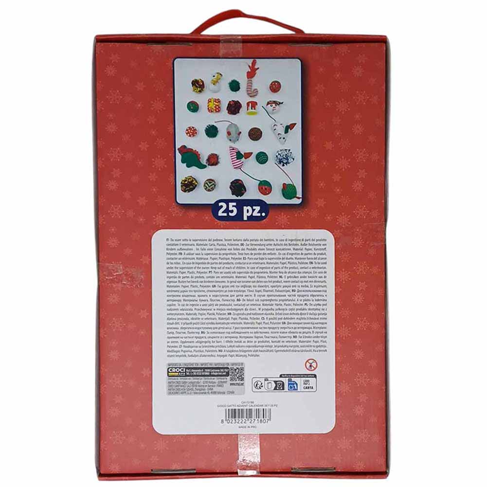 Calendario dell'avvento per gatto 25 giochi Croci 4