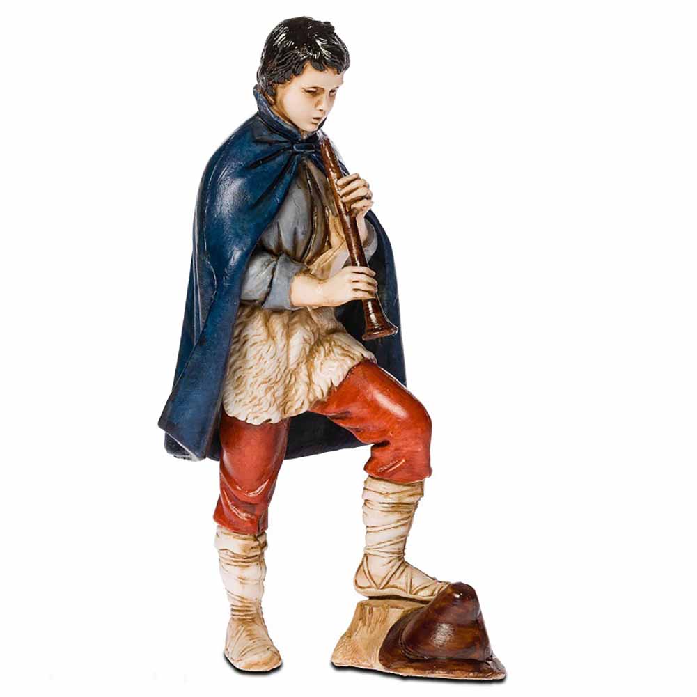 Statuina Presepe Pifferaio 11 cm Moranduzzo 1