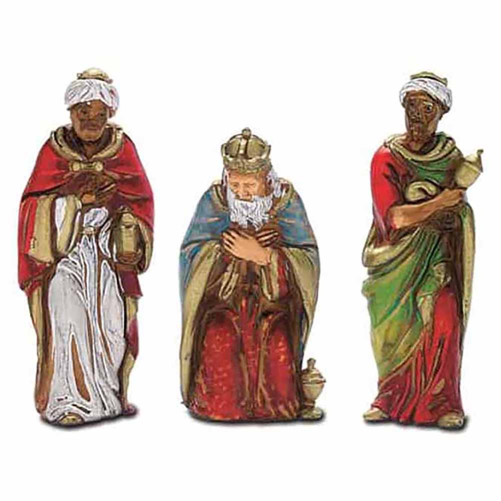 Statuine Presepe Re Magi 8 cm Moranduzzo (Conf. 3 pz) 1