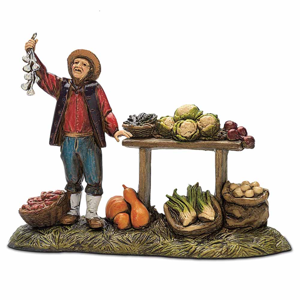 Statuina Presepe Fruttivendolo 10 cm Moranduzzo 1