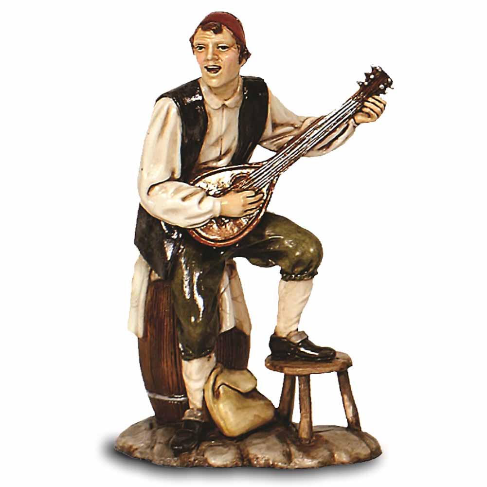 Statuina Presepe Cantastorie 12 cm Moranduzzo 1