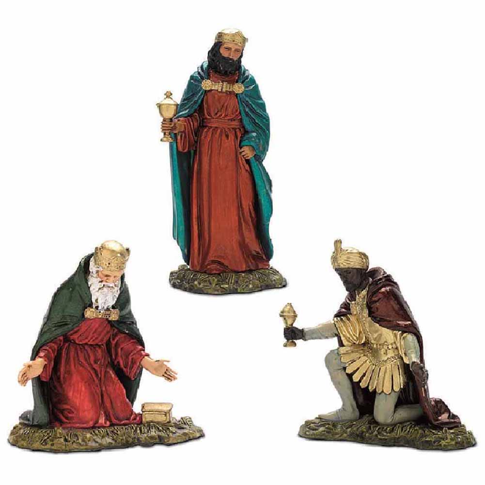 Statuine Presepe Re Magi 11 cm Moranduzzo (Conf. 3 pz) 1