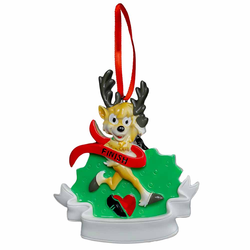 Pendente personalizzabile Renna che corre Elfidea 1
