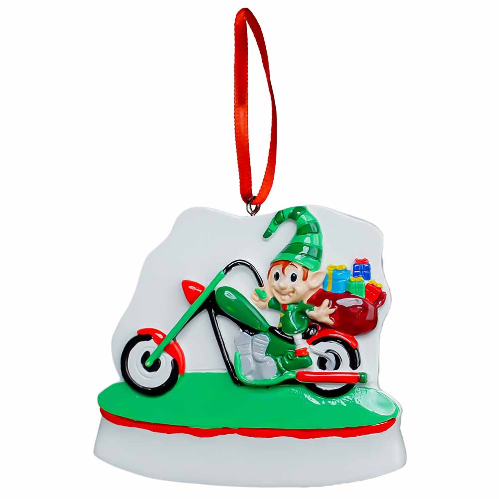Pendente personalizzabile Elfetto motociclista Elfidea 1