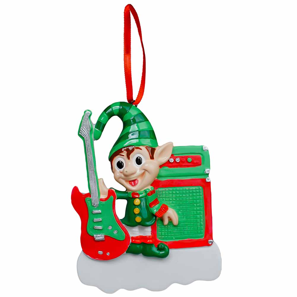 Pendente personalizzabile Elfetto chitarrista Elfidea 1