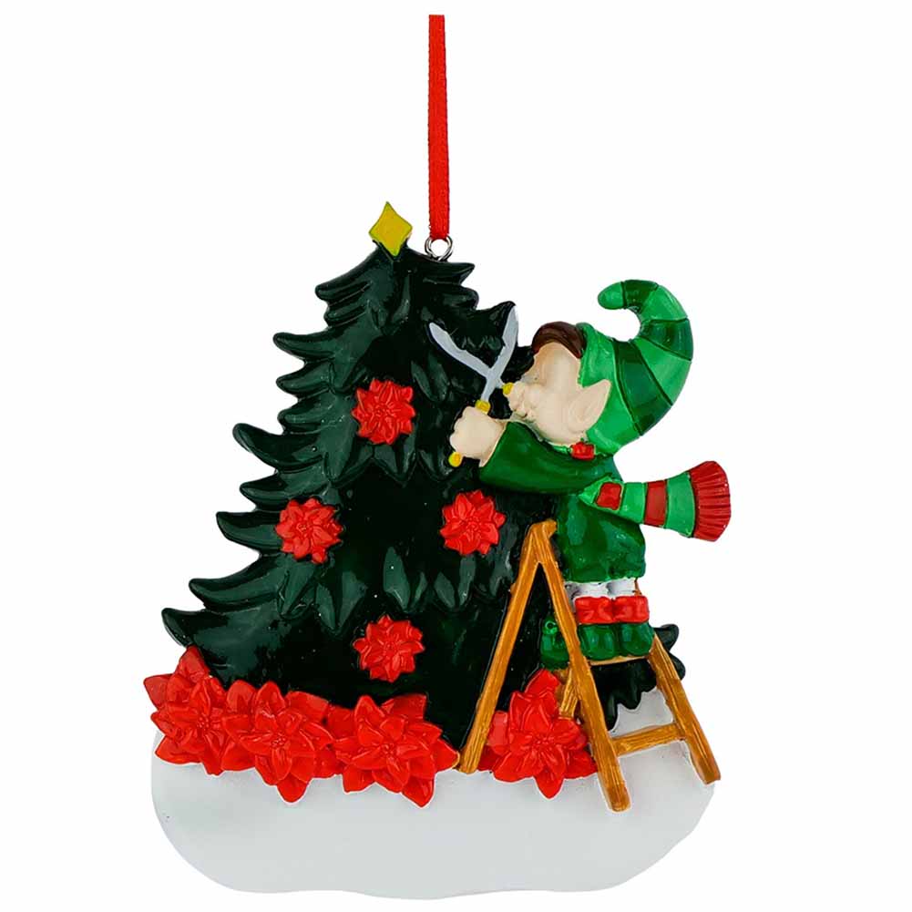 Pendente personalizzabile Elfetto giardiniere Elfidea 1